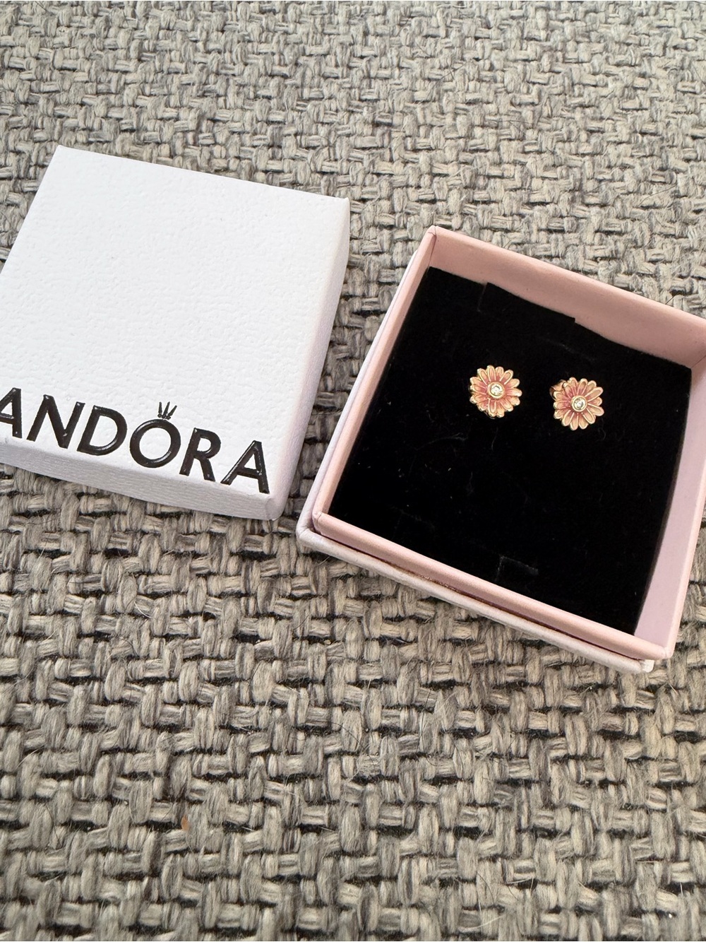 Pandora Daisy Floral Stud Earrings